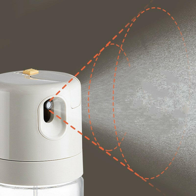 2 in 1 oil sprayer with fine mist nozzle for even oil distribution in cooking