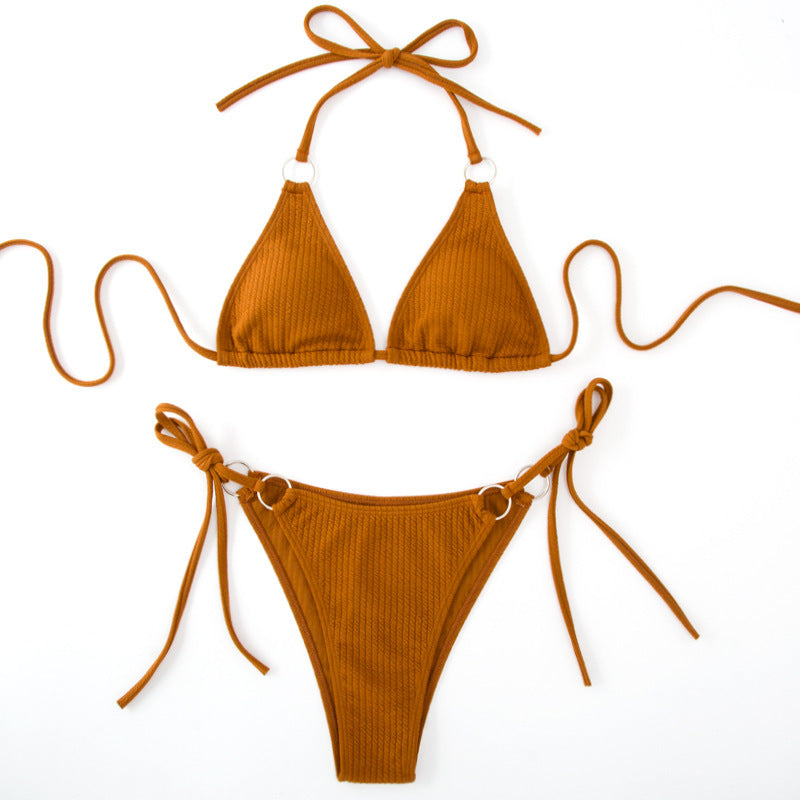 Summer Side Tie Thong Swimsuit for Women – Stylish & Comfortable Beachwear - MYSTOREONLINEBUSINESS