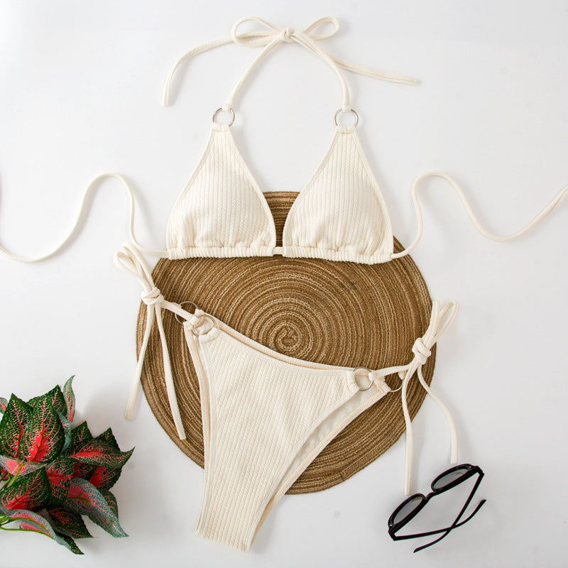 Summer Side Tie Thong Swimsuit for Women – Stylish & Comfortable Beachwear - MYSTOREONLINEBUSINESS
