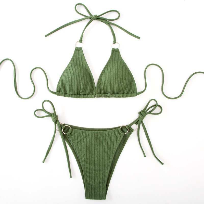 Summer Side Tie Thong Swimsuit for Women – Stylish & Comfortable Beachwear - MYSTOREONLINEBUSINESS