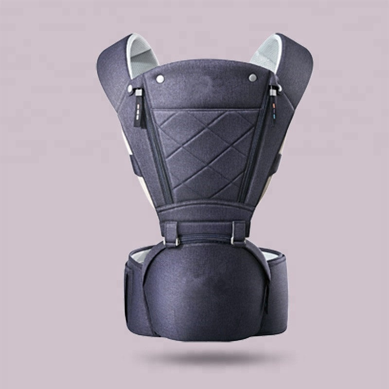Mystore ergonomic baby carrier designed for comfort and support with adjustable straps and a stylish design