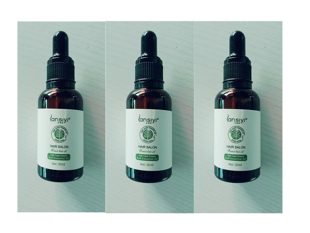 Mystore Hair Care Essential Oil in Brown Glass Bottle for Healthy, Nourished Hair