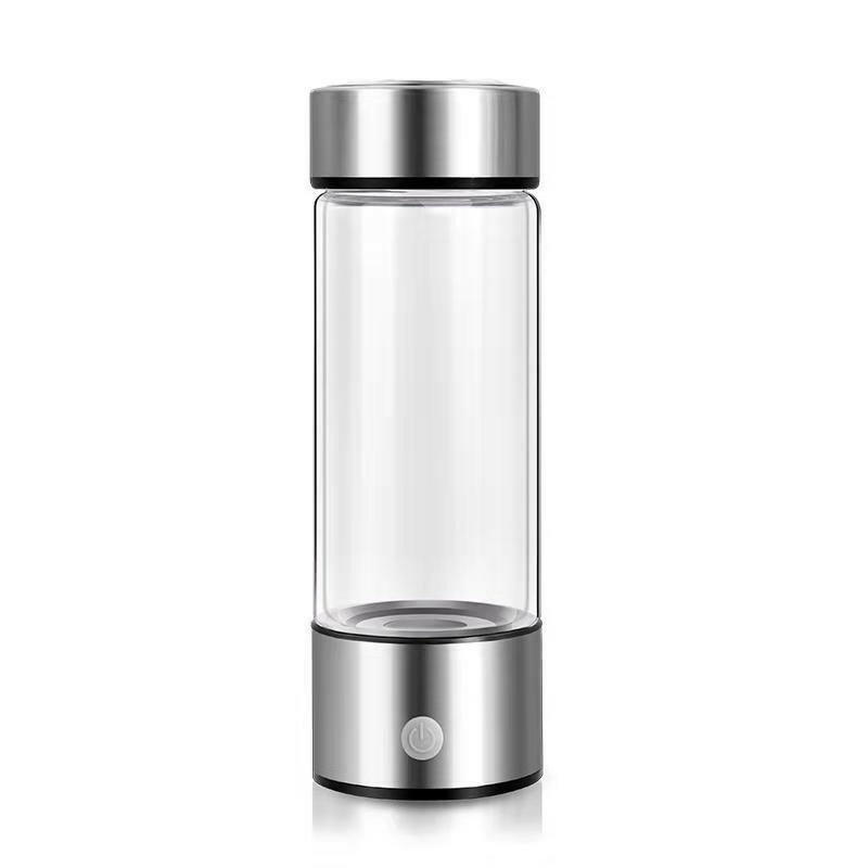 Stylish hydrogen-rich water bottle with a sleek design for easy hydration on the go