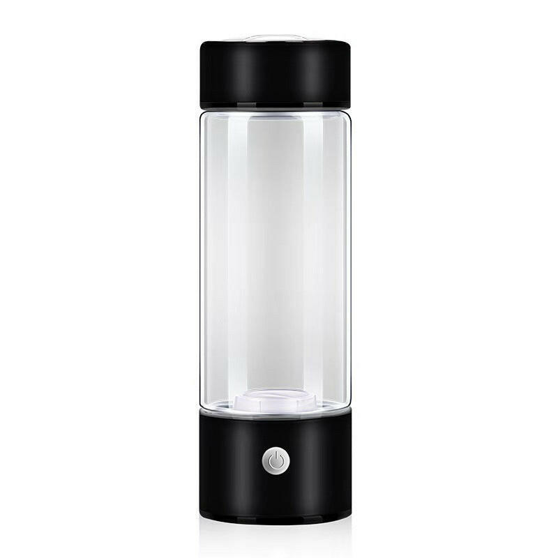Hydrogen-rich water bottle with sleek design for enhancing hydration and health