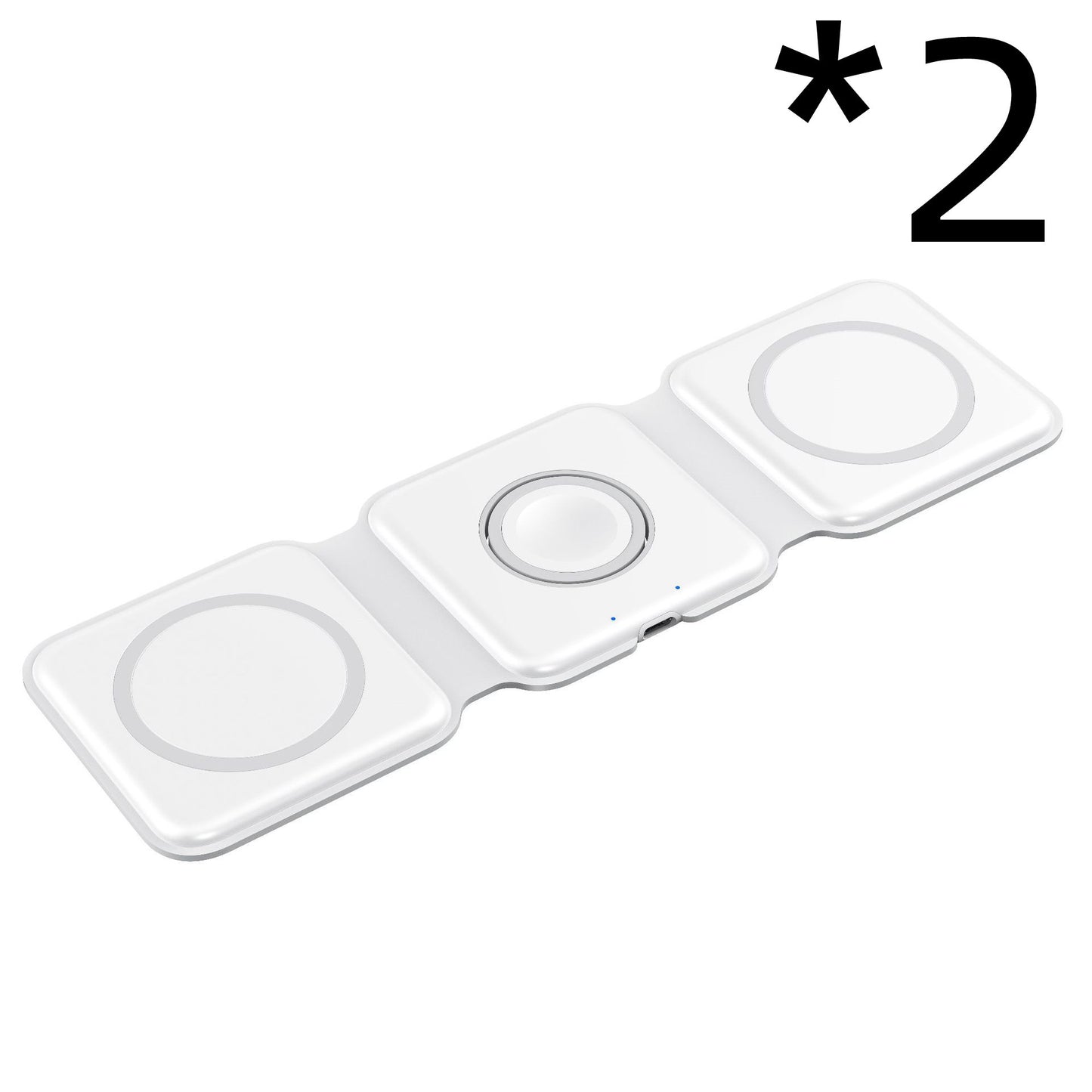 3-in-1 magnetic wireless charger for fast and efficient charging of multiple devices