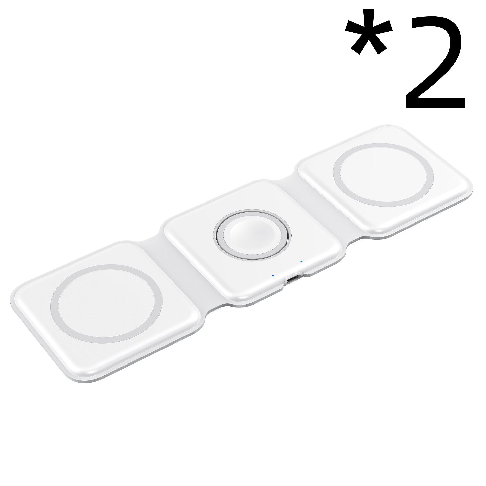 3-in-1 magnetic wireless charger for fast and efficient charging of multiple devices
