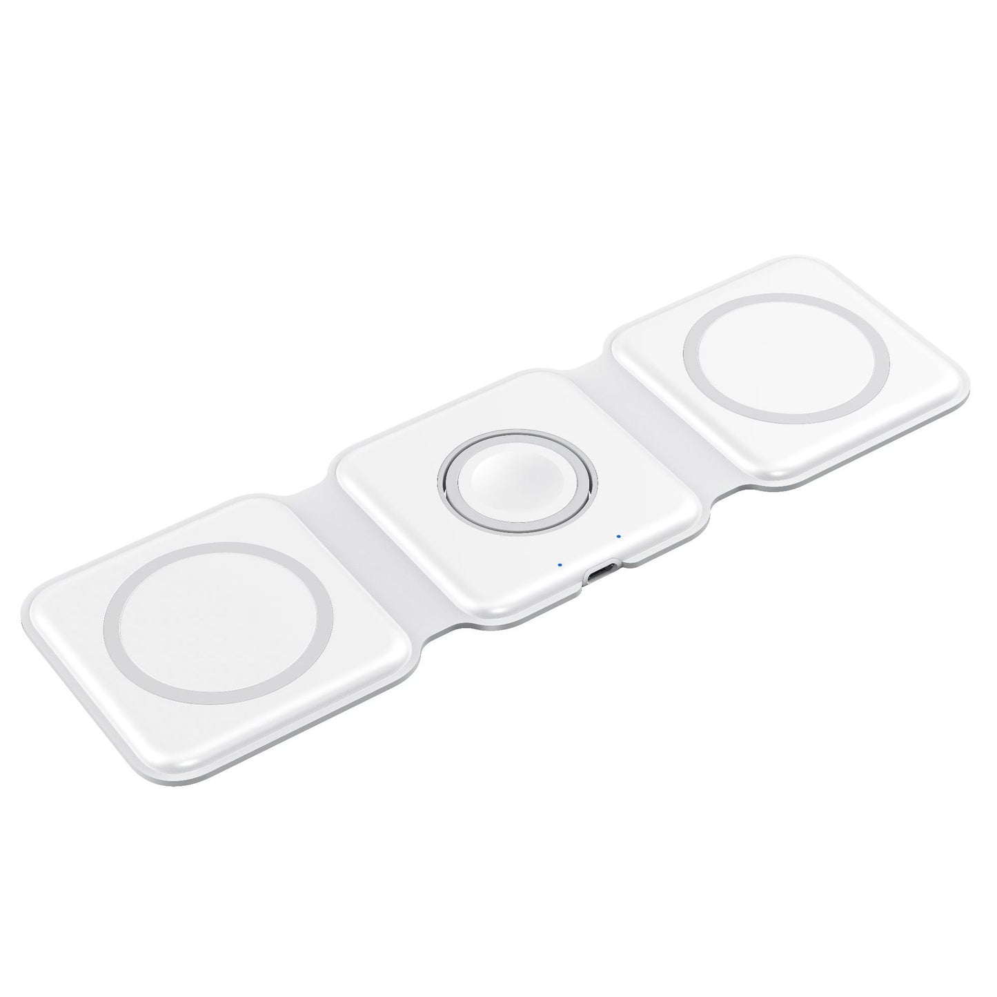 3-in-1 magnetic wireless charger from Mystore for convenient charging of multiple devices