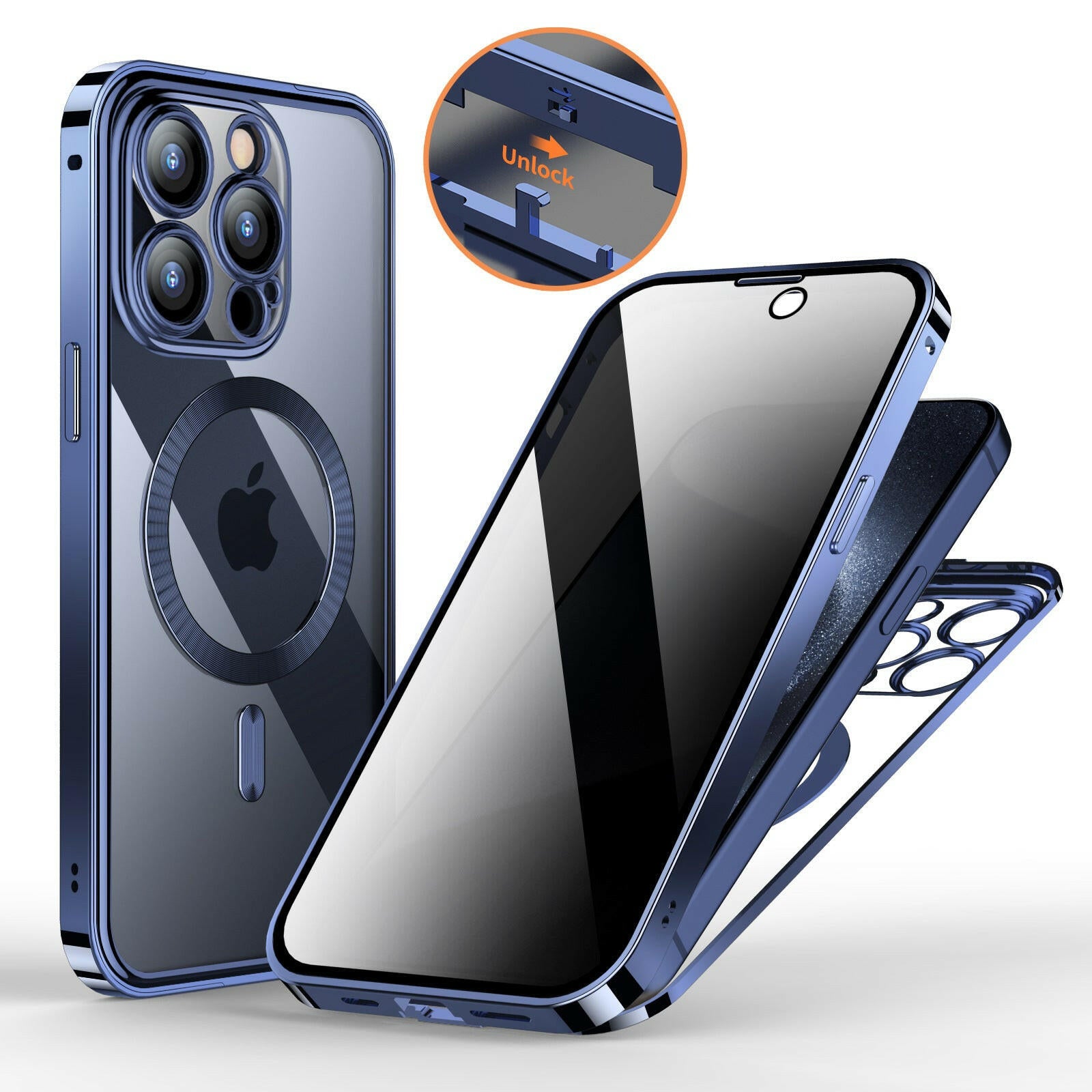 Mystore anti-privacy phone case designed for protection and sleek style with precise cutouts