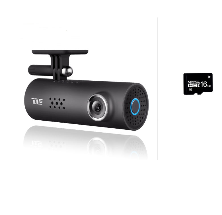 Mystore Car Dash Smart WiFi DVR with Compact Design and 16GB Memory Card for Vehicle Security