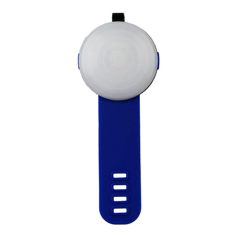 Durable blue dog collar with GPS tracker for tracking your pet’s location.
