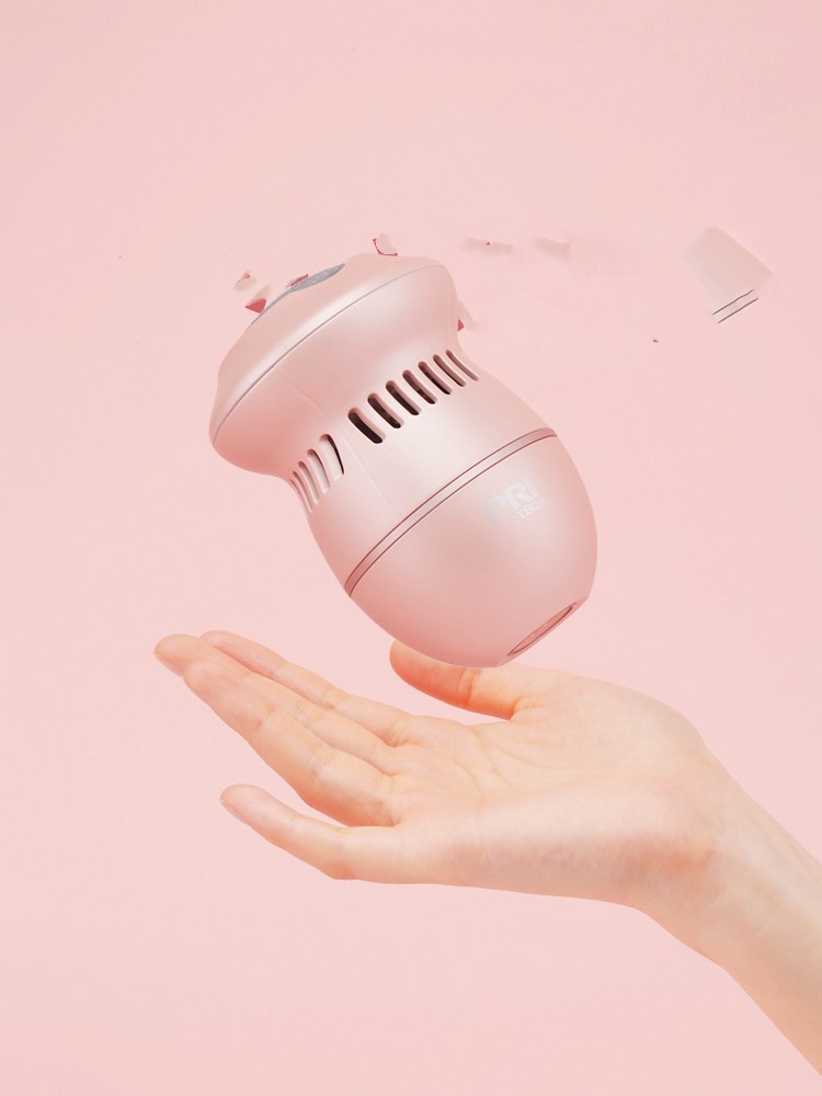 Mystore electric foot file callus remover in pink, designed for smooth and soft feet care