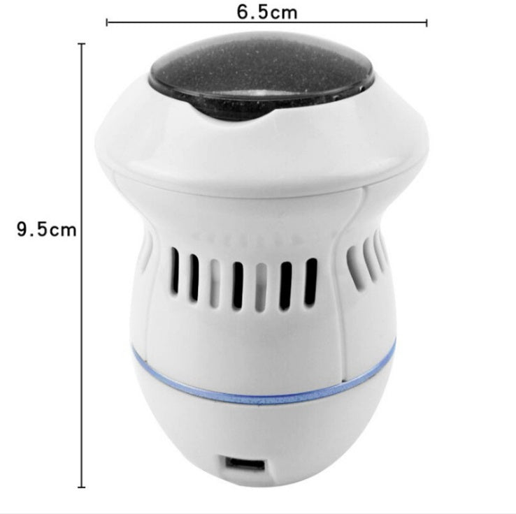 Mystore electric foot file callus remover with ergonomic design for effortless foot care
